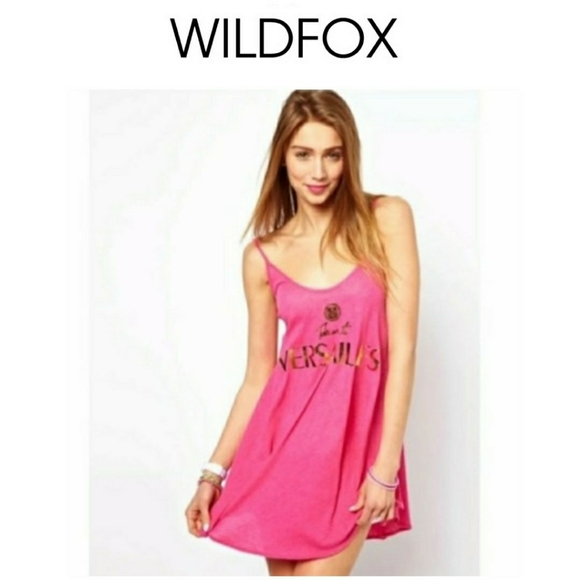 Wildfox Dresses & Skirts - RARE Wildfox Take Me To Versailles Pink Slip Dress NWT Size Small